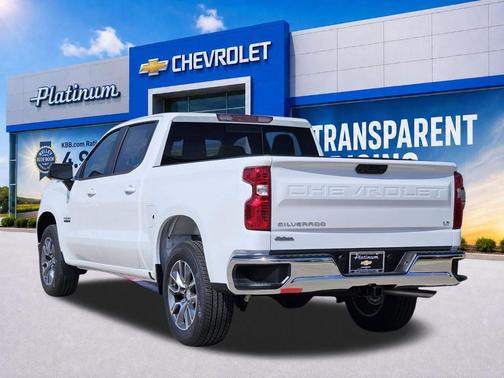 Summit White 2026 Chevrolet Silverado 1500 LT