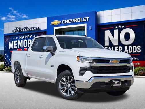 Summit White 2026 Chevrolet Silverado 1500 LT
