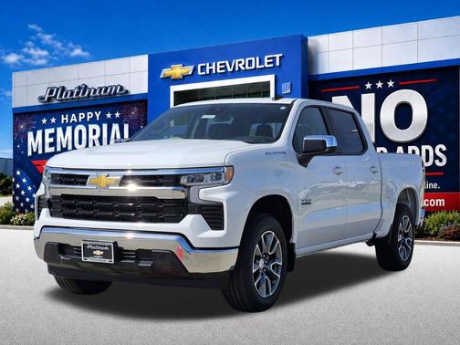 Summit White 2026 Chevrolet Silverado 1500 LT