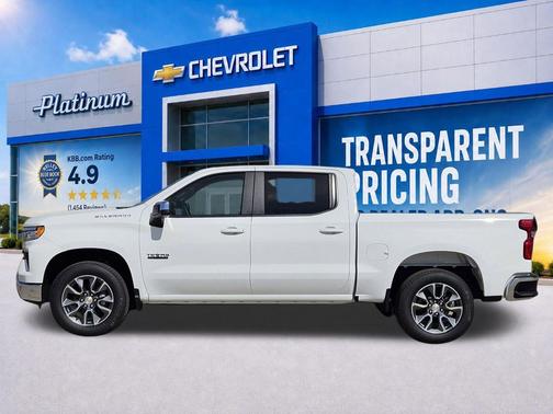 Summit White 2026 Chevrolet Silverado 1500 LT