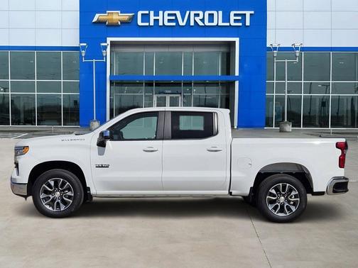 Summit White 2026 Chevrolet Silverado 1500 LT