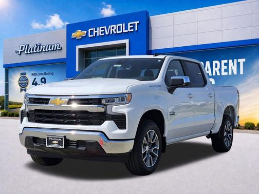 Summit White 2026 Chevrolet Silverado 1500 LT
