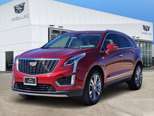 Radiant Red Tintcoat 2026 Cadillac XT5 Premium Luxury