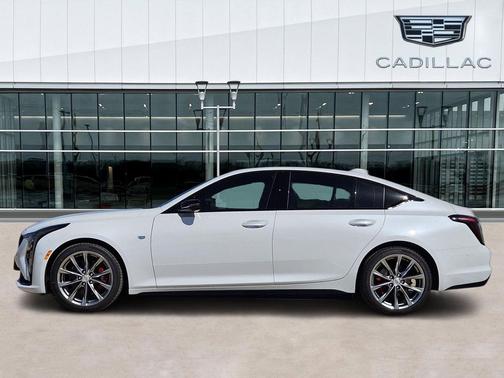 Vibrant White Tricoat 2026 Cadillac CT5 Sport