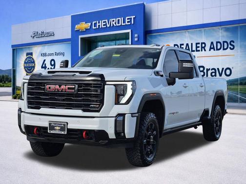 Summit White 2024 GMC Sierra 2500 AT4