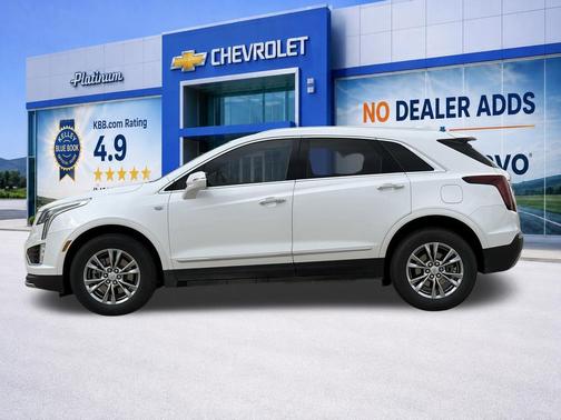 Crystal White Tricoat 2021 Cadillac XT5 Premium Luxury