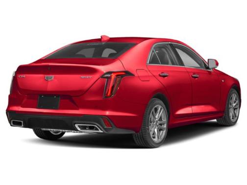 Radiant Red Tintcoat 2026 Cadillac CT4 Premium Luxury RWD