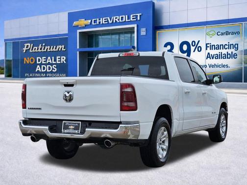 Bright White Clearcoat 2024 RAM 1500 Laramie