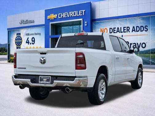 Bright White Clearcoat 2024 RAM 1500 Laramie