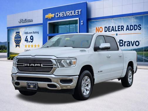 Bright White Clearcoat 2024 RAM 1500 Laramie