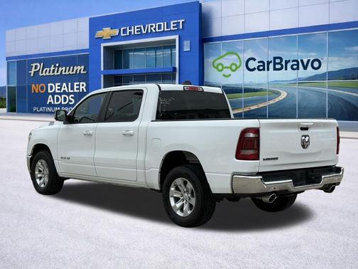Bright White Clearcoat 2024 RAM 1500 Laramie