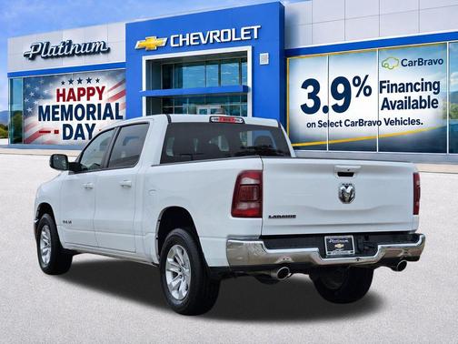 Bright White Clearcoat 2024 RAM 1500 Laramie