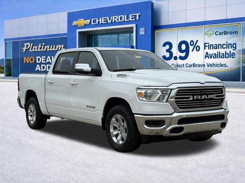 Bright White Clearcoat 2024 RAM 1500 Laramie
