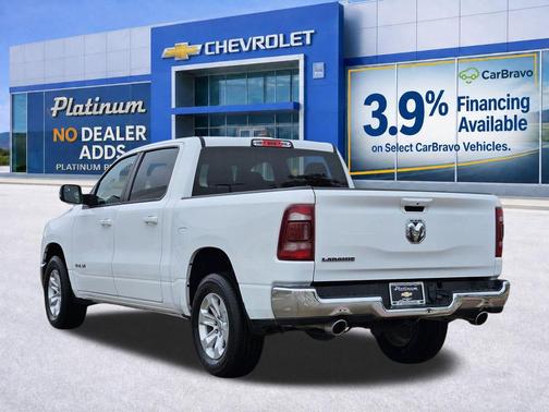 Bright White Clearcoat 2024 RAM 1500 Laramie