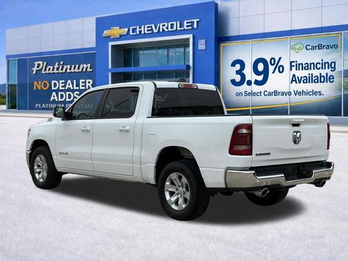 Bright White Clearcoat 2024 RAM 1500 Laramie