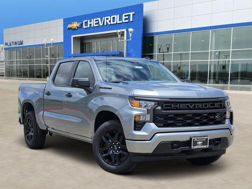 Sterling Gray Metallic 2026 Chevrolet Silverado 1500 Custom