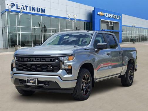 Sterling Gray Metallic 2026 Chevrolet Silverado 1500 Custom