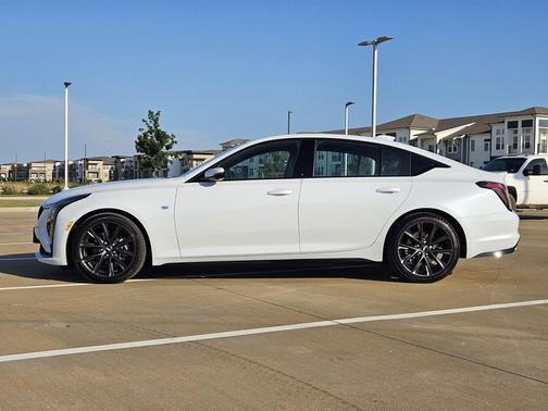 Vibrant White Tricoat 2026 Cadillac CT5 Sport