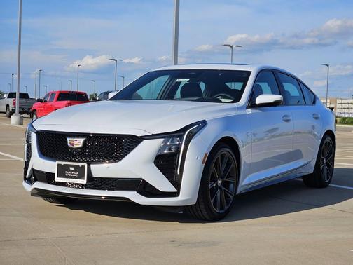 Vibrant White Tricoat 2026 Cadillac CT5 Sport