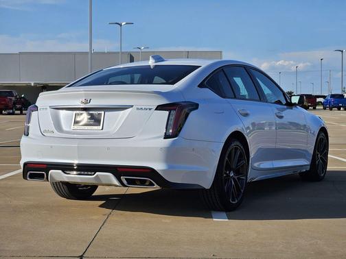 Vibrant White Tricoat 2026 Cadillac CT5 Sport