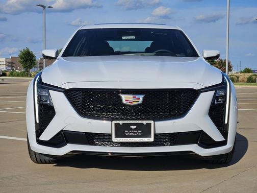 Vibrant White Tricoat 2026 Cadillac CT5 Sport