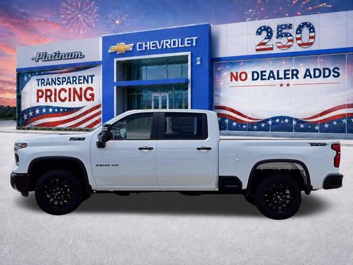 Summit White 2026 Chevrolet Silverado 2500 LT