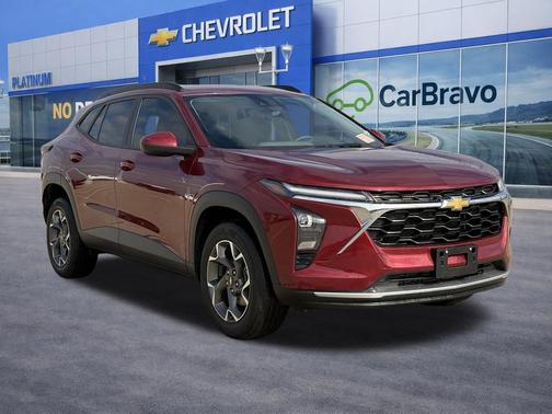 Crimson Metallic 2024 Chevrolet Trax LT