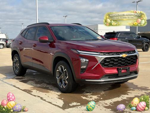 Crimson Metallic 2024 Chevrolet Trax LT