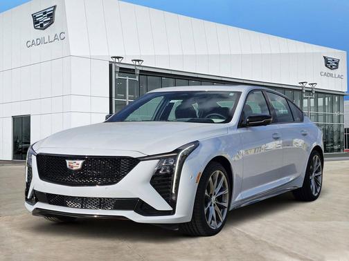 Vibrant White Tricoat 2026 Cadillac CT5 Sport