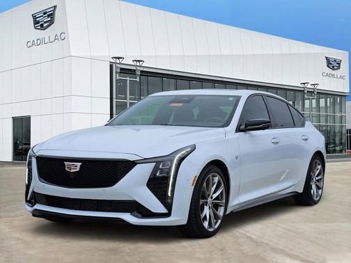 Vibrant White Tricoat 2026 Cadillac CT5 Sport