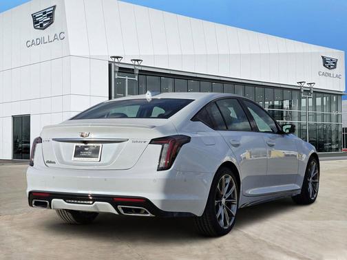 Vibrant White Tricoat 2026 Cadillac CT5 Sport