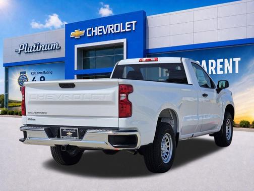 Summit White 2026 Chevrolet Silverado 1500 WT