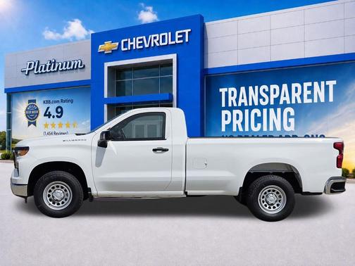 Summit White 2026 Chevrolet Silverado 1500 WT