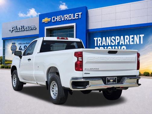 Summit White 2026 Chevrolet Silverado 1500 WT