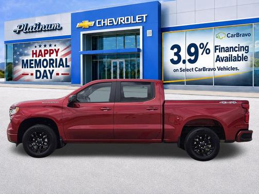 Radiant Red Tintcoat 2025 Chevrolet Silverado 1500 RST