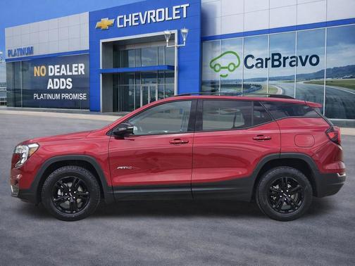 Volcanic Red Tintcoat 2023 GMC Terrain AWD AT4