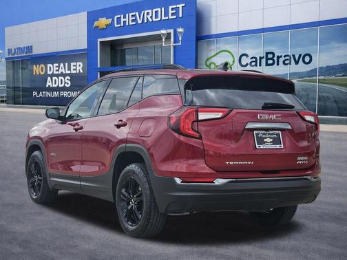 Volcanic Red Tintcoat 2023 GMC Terrain AWD AT4