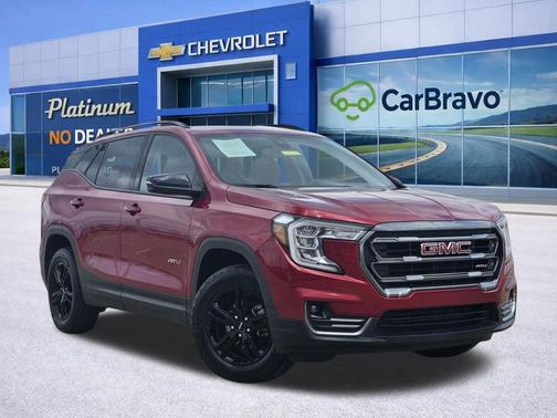 Volcanic Red Tintcoat 2023 GMC Terrain AWD AT4