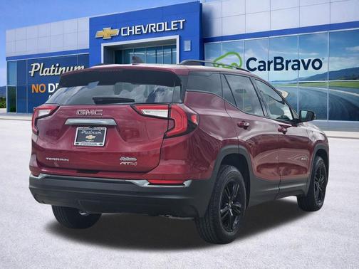 Volcanic Red Tintcoat 2023 GMC Terrain AWD AT4