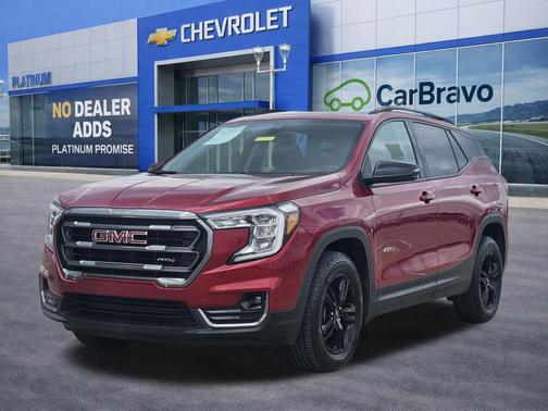Volcanic Red Tintcoat 2023 GMC Terrain AWD AT4