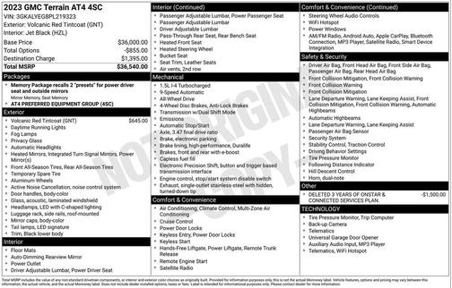 2023 GMC Terrain AWD AT4