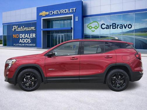 Volcanic Red Tintcoat 2023 GMC Terrain AWD AT4