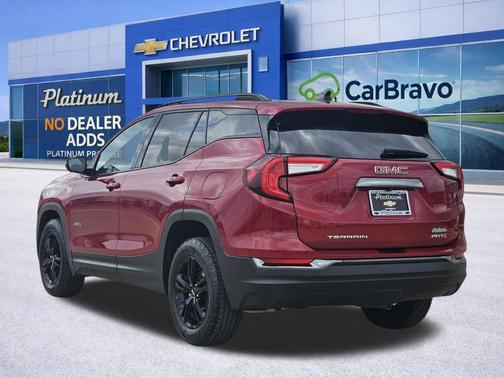 Volcanic Red Tintcoat 2023 GMC Terrain AWD AT4