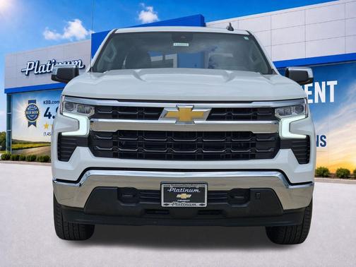 Summit White 2026 Chevrolet Silverado 1500 LT