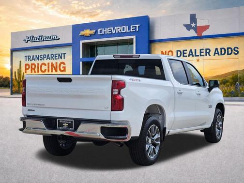 Summit White 2026 Chevrolet Silverado 1500 LT