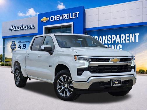 Summit White 2026 Chevrolet Silverado 1500 LT