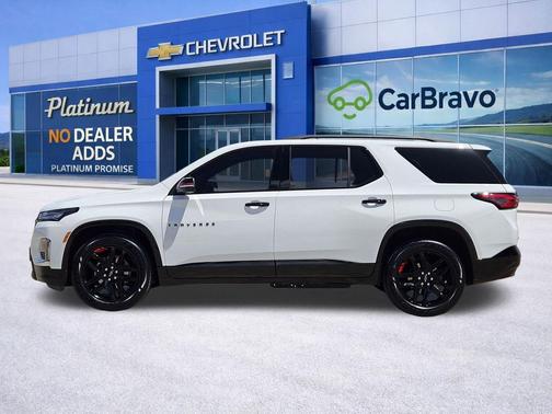Summit White 2023 Chevrolet Traverse Premier