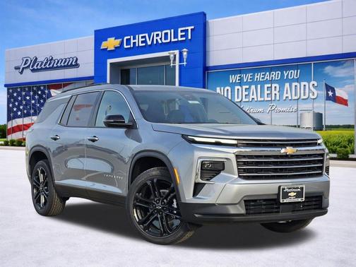 Sterling Gray Metallic 2026 Chevrolet Traverse LT