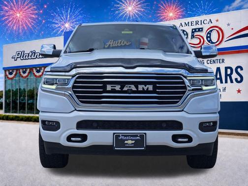 Ivory White Tri-Coat Pearlcoat 2021 RAM 1500 Longhorn
