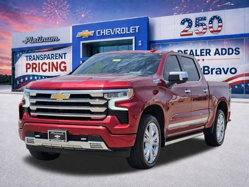 Radiant Red Tintcoat 2026 Chevrolet Silverado 1500 High Country